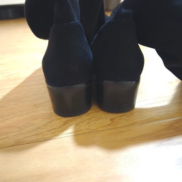 Marc Fisher Black Yuna Over The Knee Boots Size 7 - Picture 9 of 11